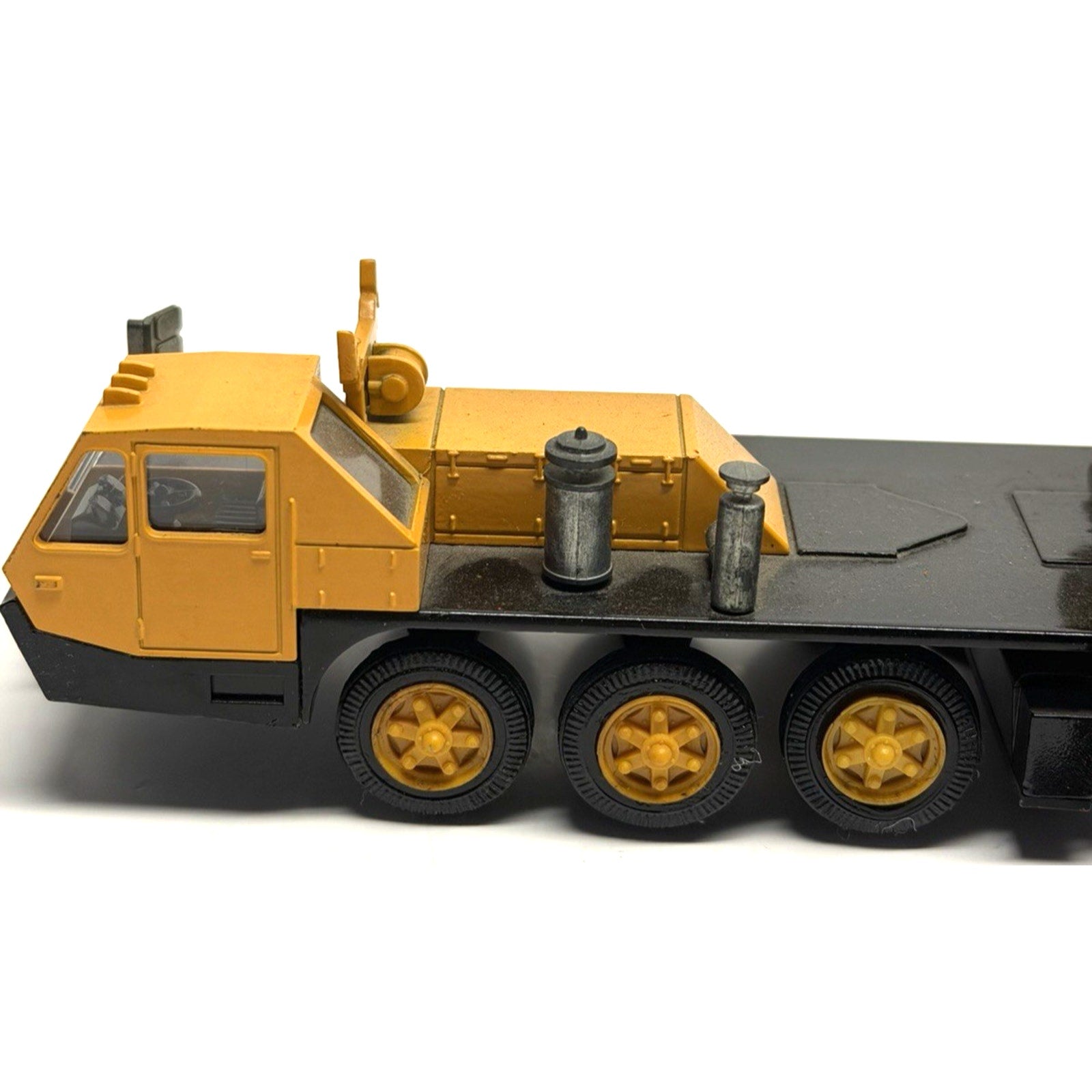 Vintage NZG 152 Grove TM1500 Mobile Crane - Yellow 1/55 Die-cast Made In Germany