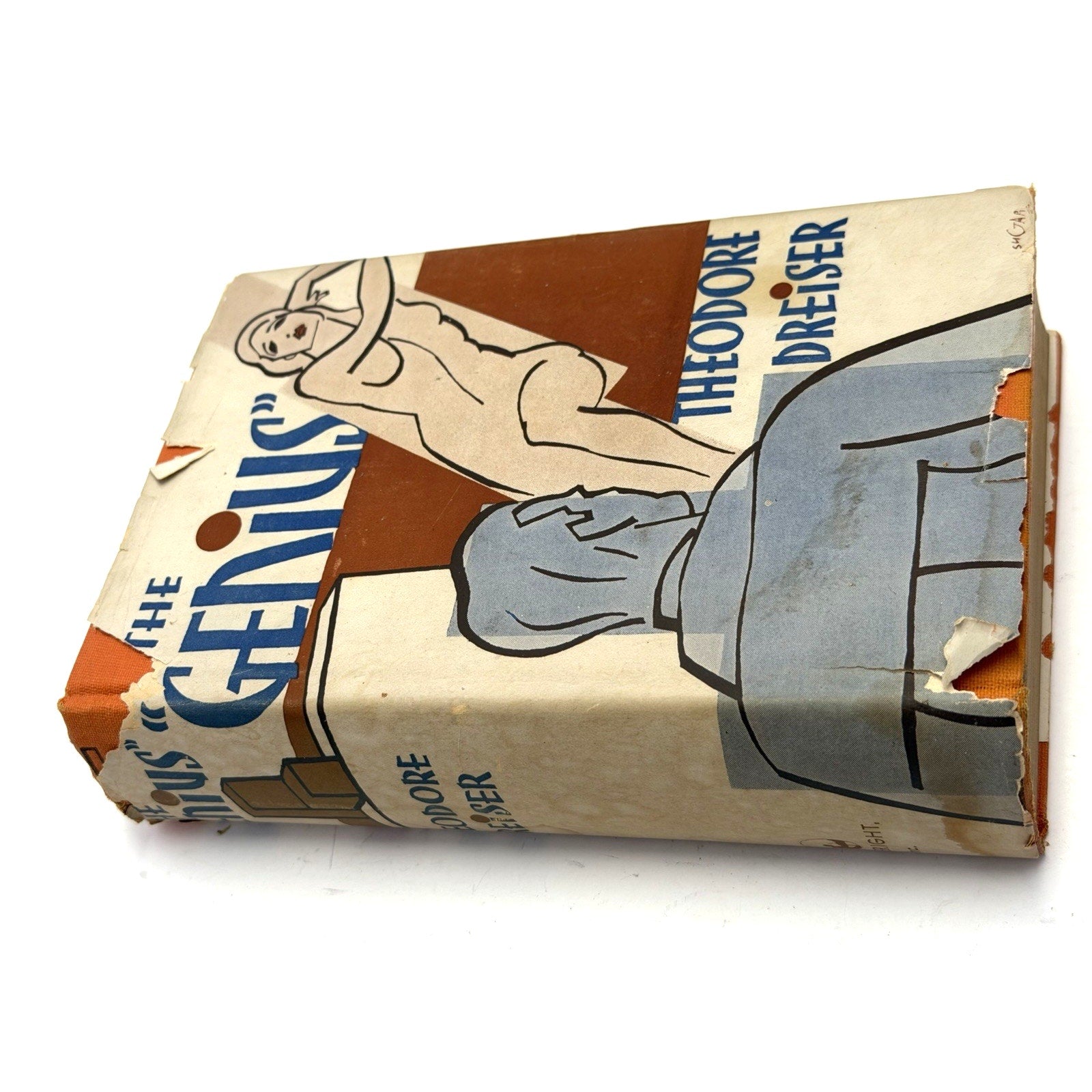 VINTAGE RARE 1931 The Genius by Theodore Dreiser Published by Horace Liveright