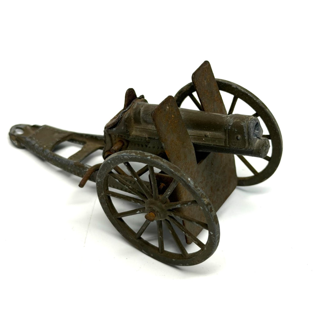 Vintage Britains Ltd 1201 Royal Artillery Gun Diecast Toy Cannon Metal Soldier