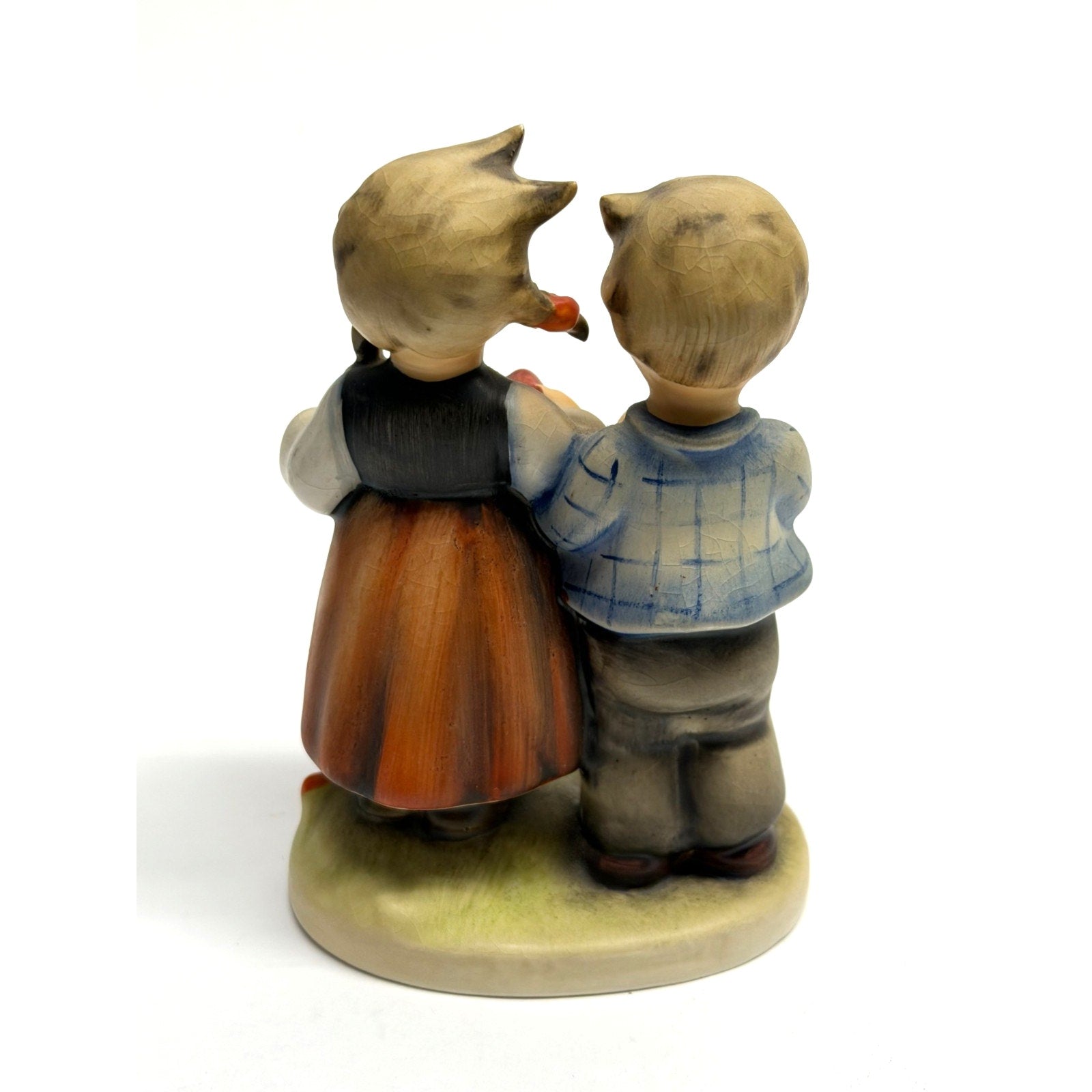 Vintage 1955 TMK-2 M.I. Hummel Goebel 218 2/0 Birthday Serenade 4-1/2" Porcelain