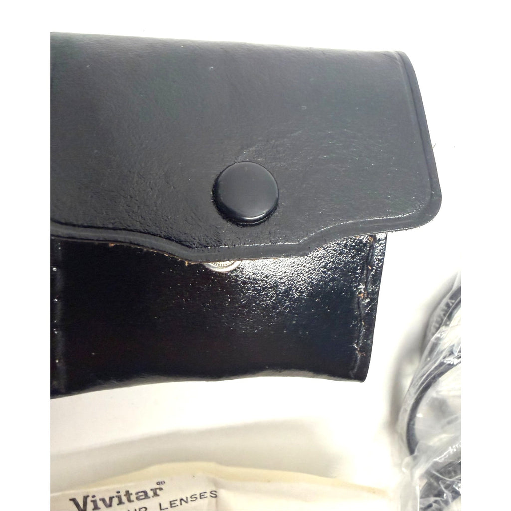 Vintage NOS VIVITAR Coated Close Up Lens Set 49mm No. 1, No. 2 & No. 3 w/ Case