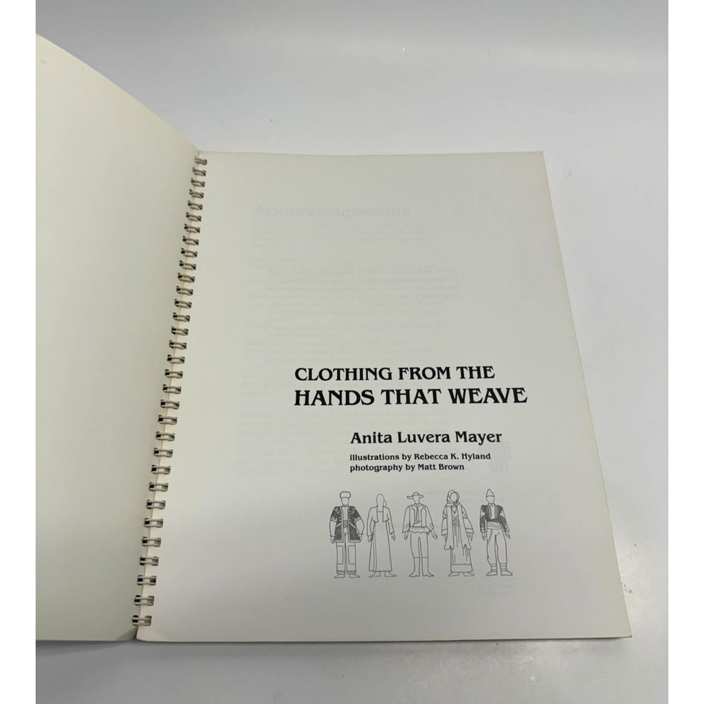 VTG Clothing from the Hands That Weave by Anita Mayer 1984