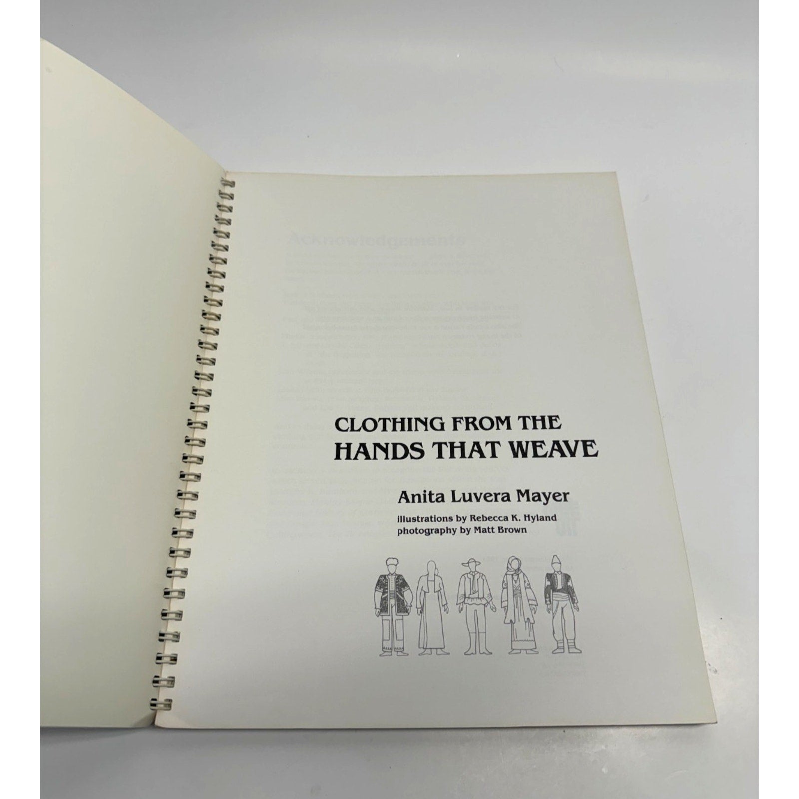 VTG Clothing from the Hands That Weave by Anita Mayer 1984