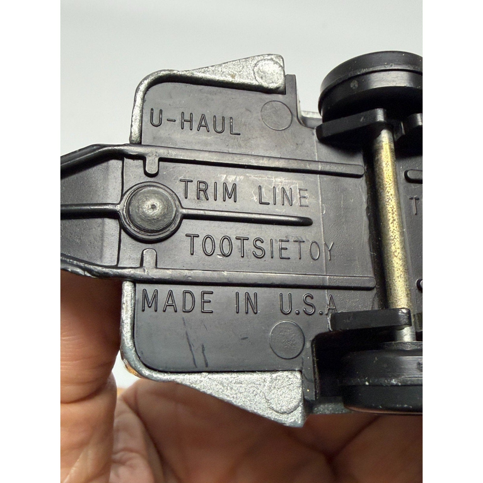 Vintage Tootsie Toy U-Haul Trailer Die Cast Bottom Plastic Top China 1970