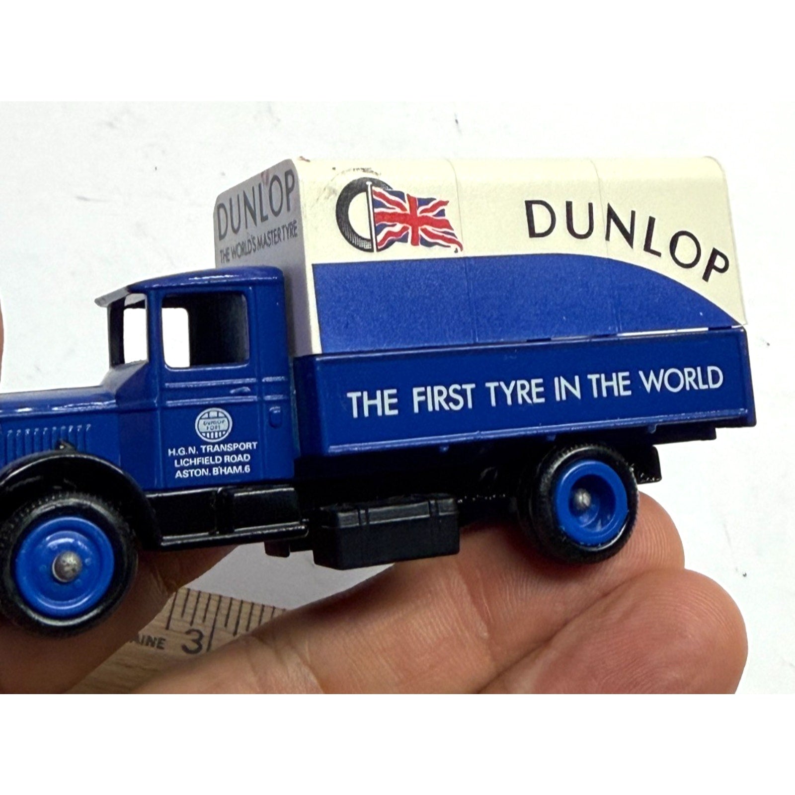 Vintage DAYS GONE LLEDO 1934 MAC CANVAS BACK TRACK "DUNLOP TYRES"