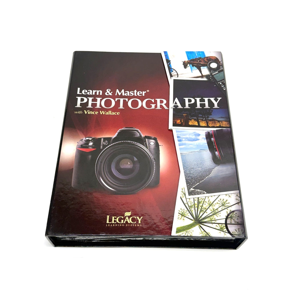 Vtg Learn & Master Photography with Vince Wallace 17 Disc Set , Legacy Learning
