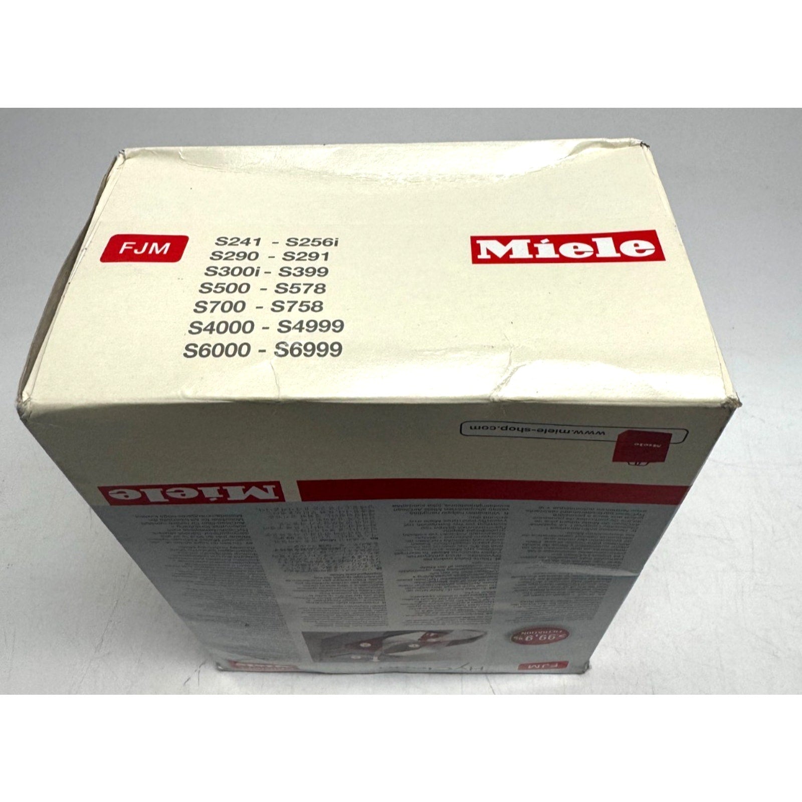 Miele FJM AirClean Filter Bags & Filters. New & Sealed. Made in Belgium Original
