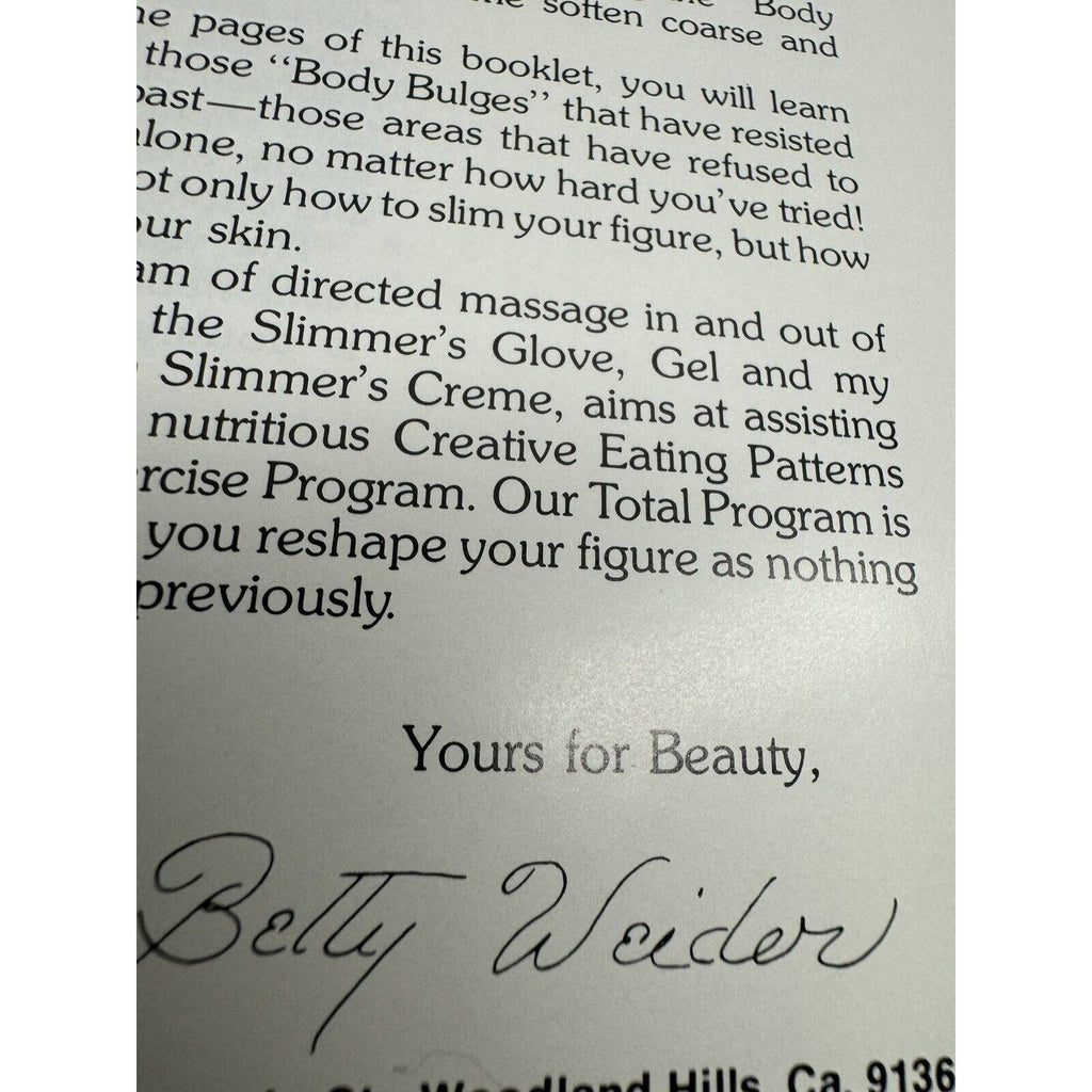 VINTAGE Health and Beauty Parisian Slimmers System Original Box, Manual & Brush