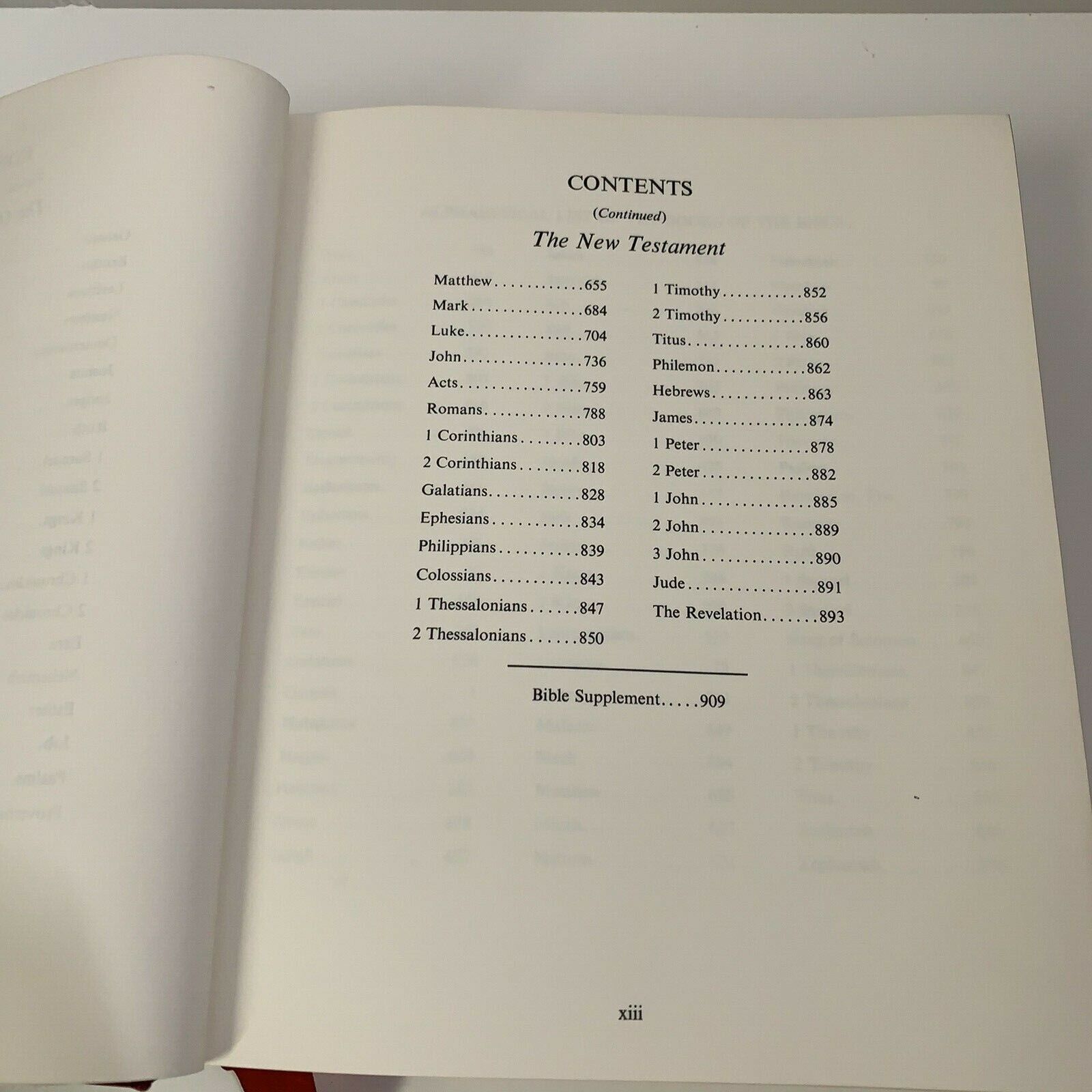 VINTAGE "NEW" The Living Bible Family Edition Paraphrased 1973