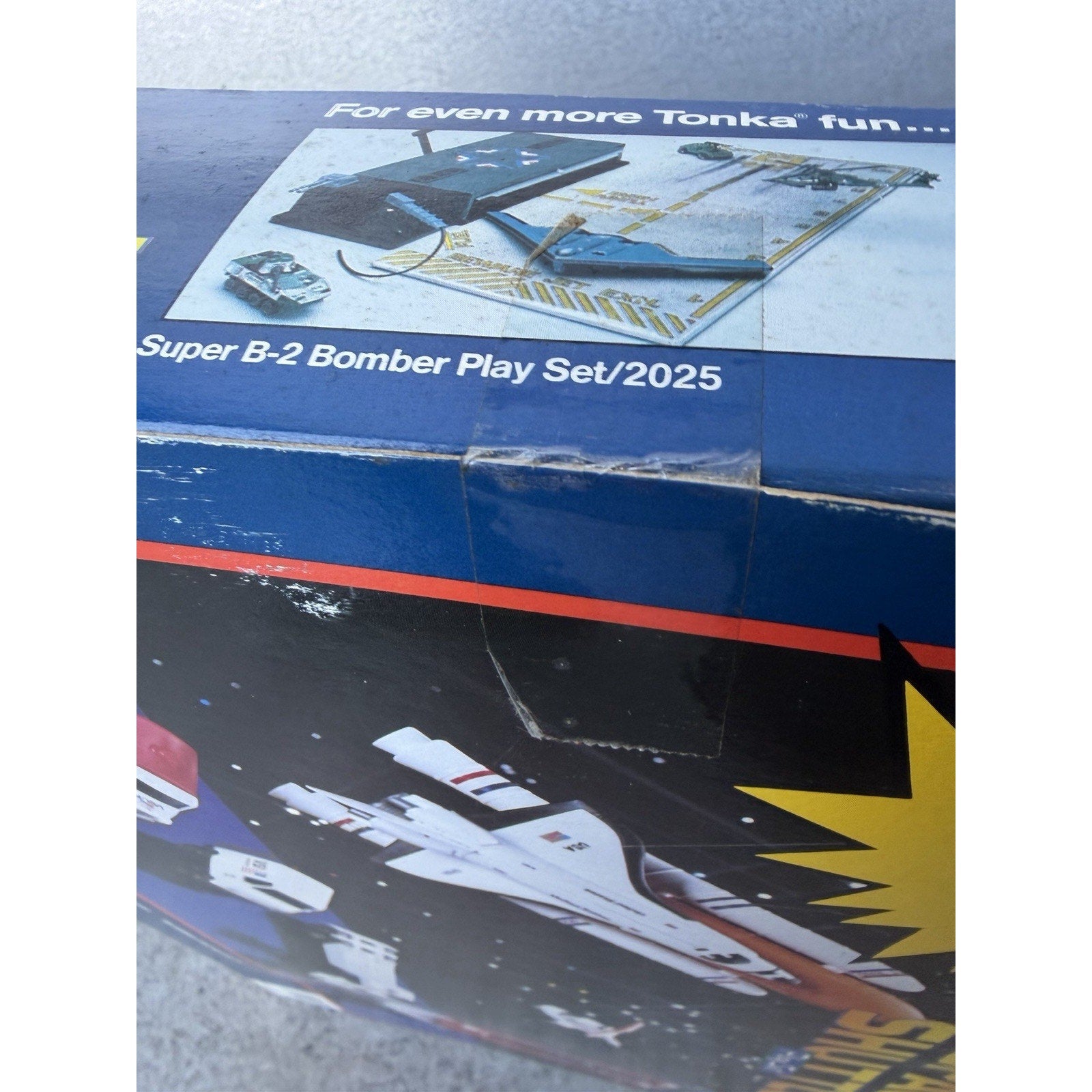 VTG Tonka 2001 Tough Ones NASA Space Shuttle Gift Set Truck Steel Discovery Toy