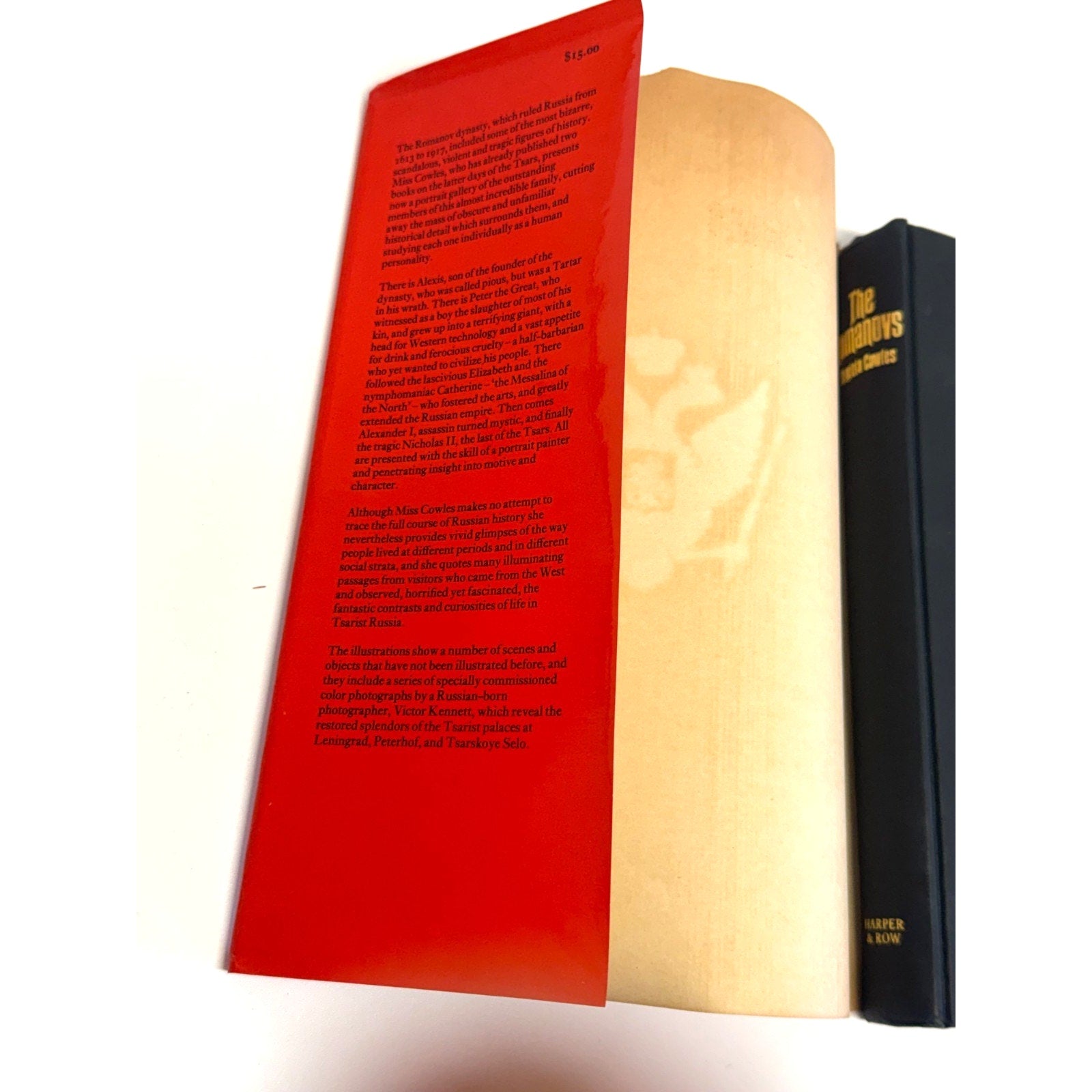 Vintage The Romanovs by Virginia Cowles 1971, Hardcover - Excellent Condition