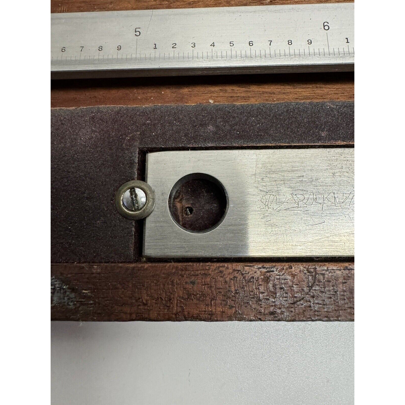 VINTAGE Sorensen Center-Mike Center Distance Gage Model A7 w/Case EXCELLENT COND