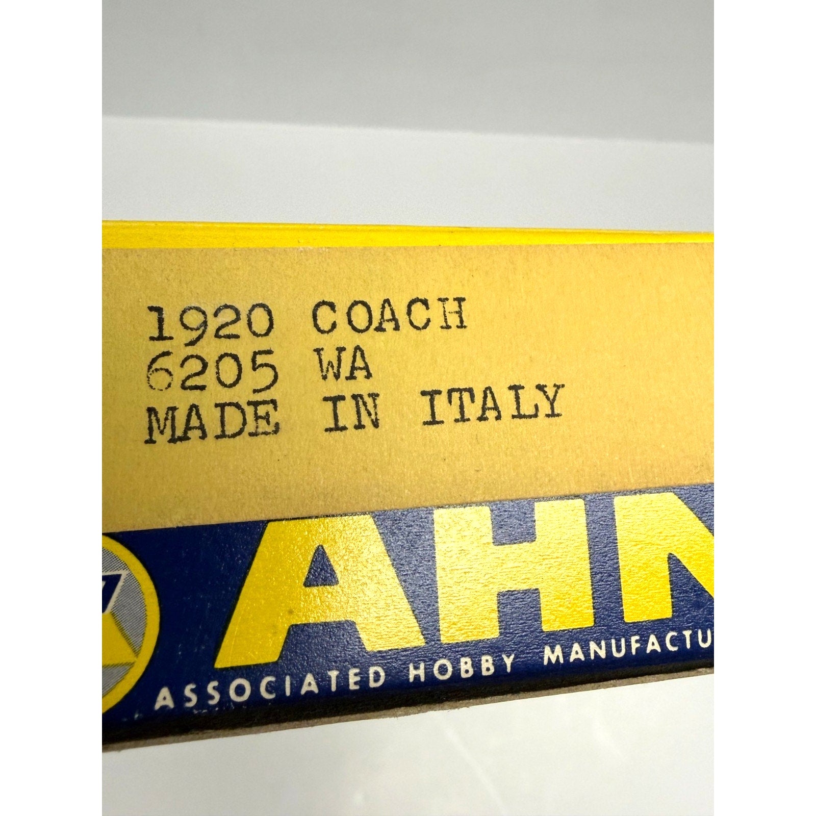 Vintage AHM Rivarossi 1920 Coach Car Train 6205-WA Wabash #1425 HO