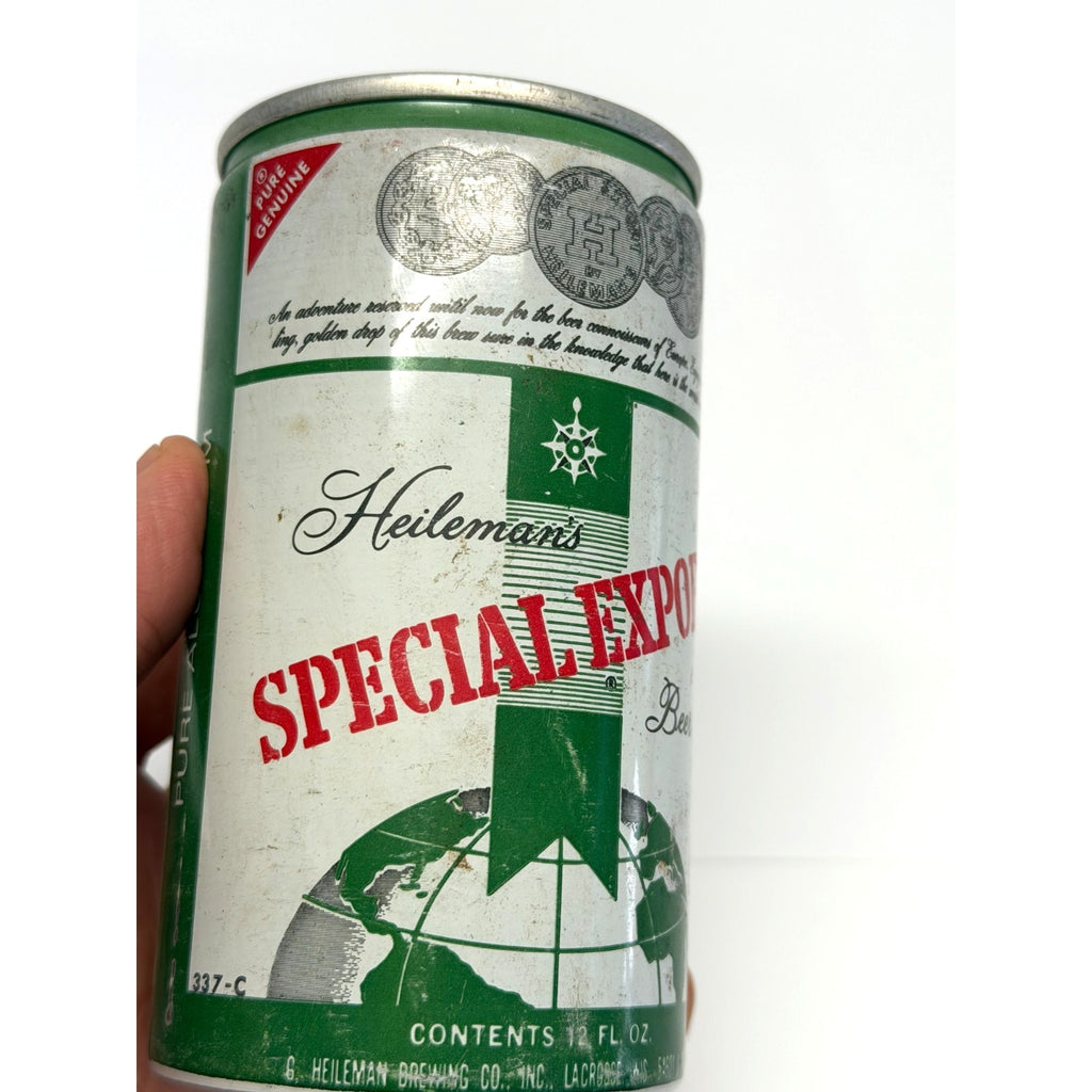 Vintage Minty Special Export 12 Oz Beer Can Heileman Wi. 75-30