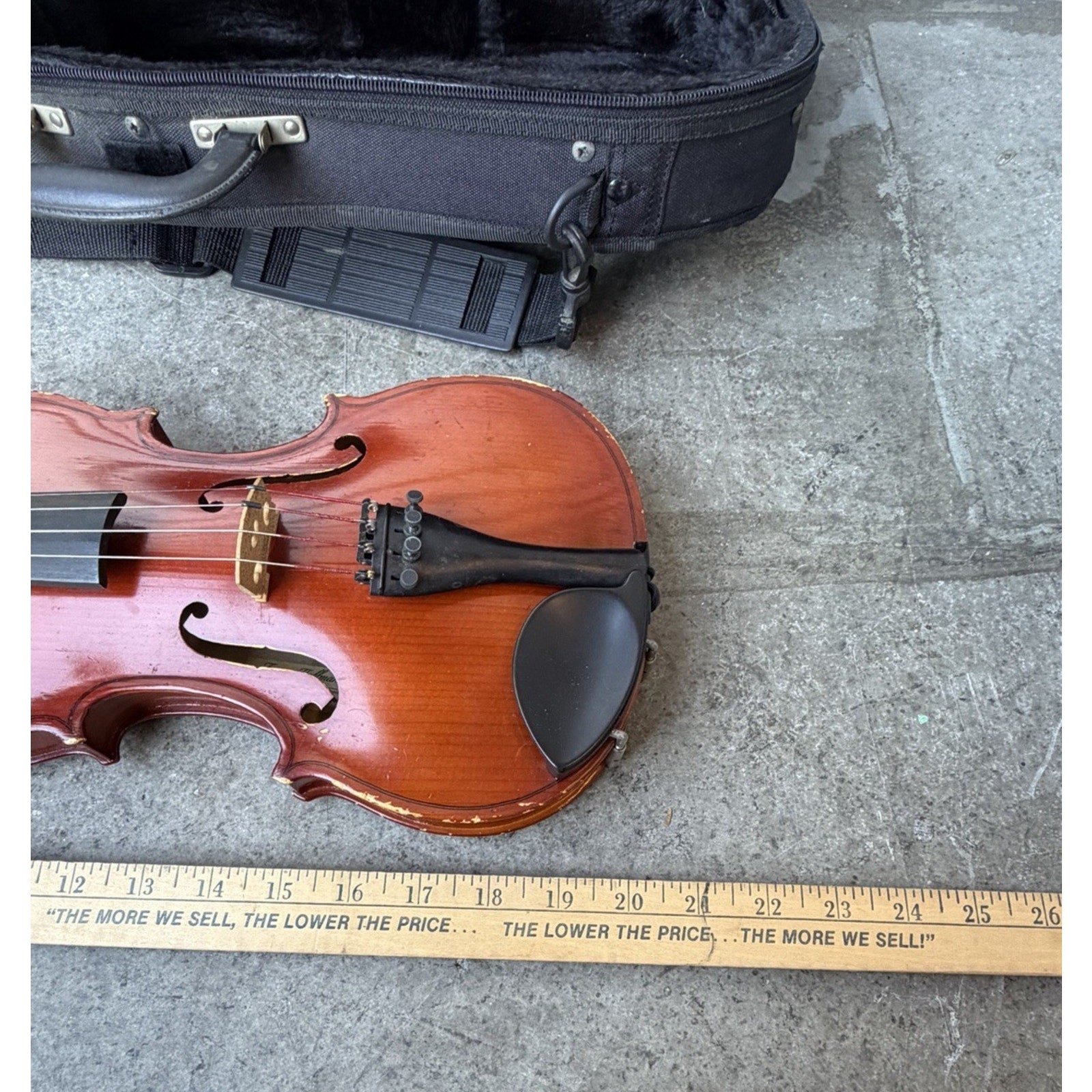 VINTAGE 2001 FRANZ HOFFMANN Etude 1/2 VIOLIN w/Bow and Case