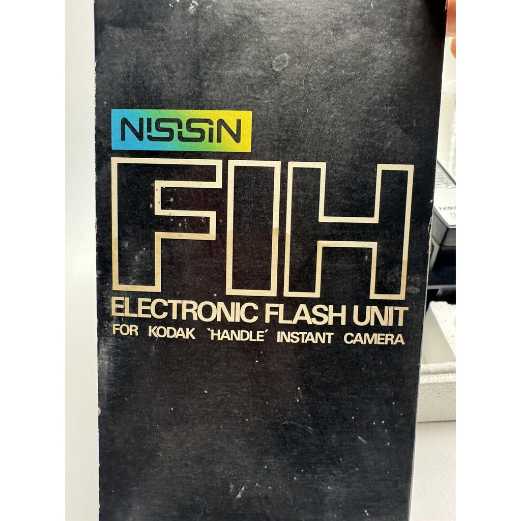 VINTAGE NOS Nisisin FIH Electronic Flash Unit for Kodak Handle Instant Camera