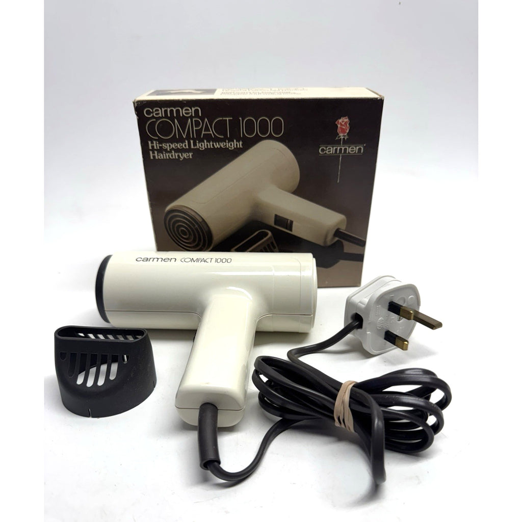 VINTAGE RARE Carmen Compact 1000 Watt Hair Dryer Made in Germany