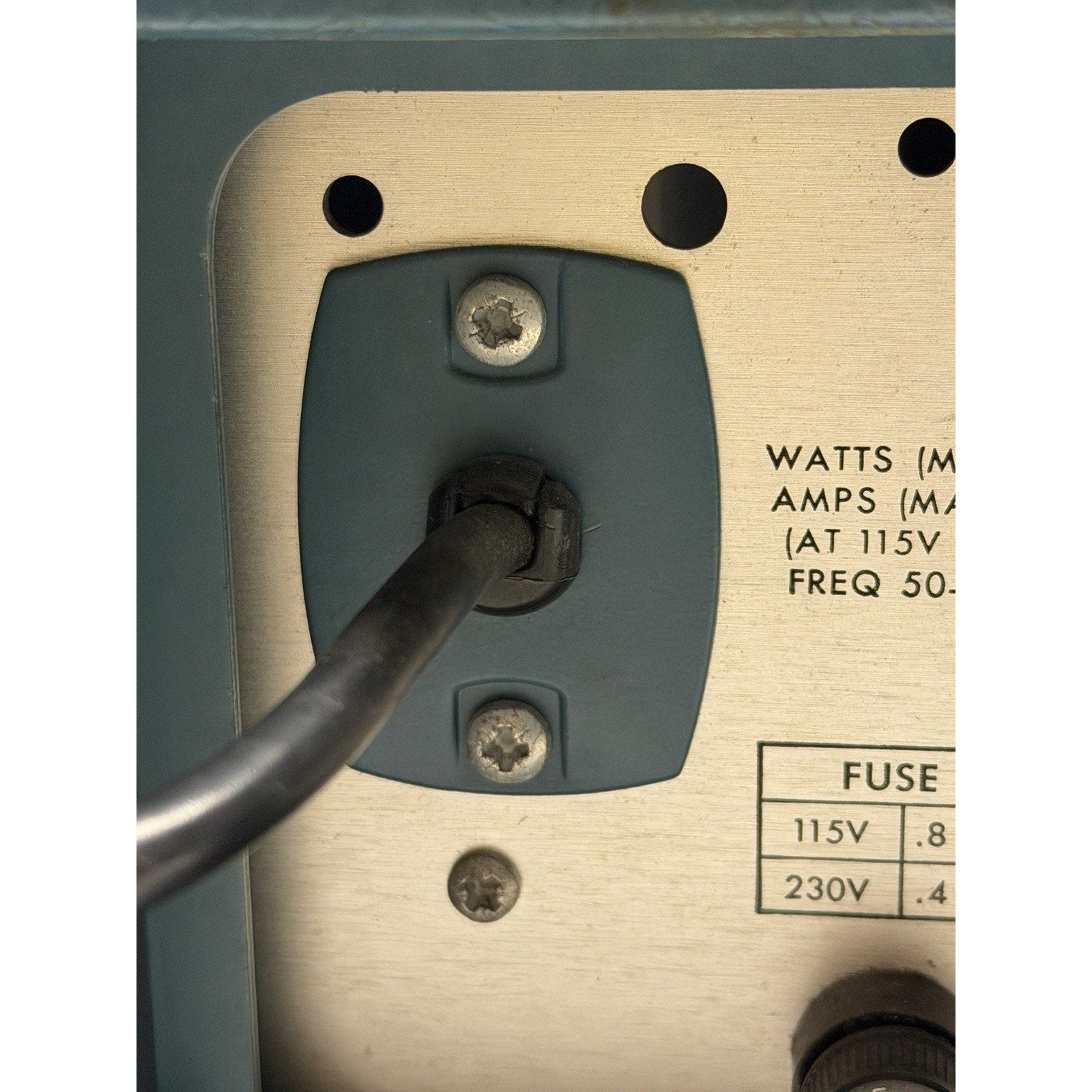 VINTAGE UNTESTED Tektronix 067-0502-01 Calibration Fixture- Power On