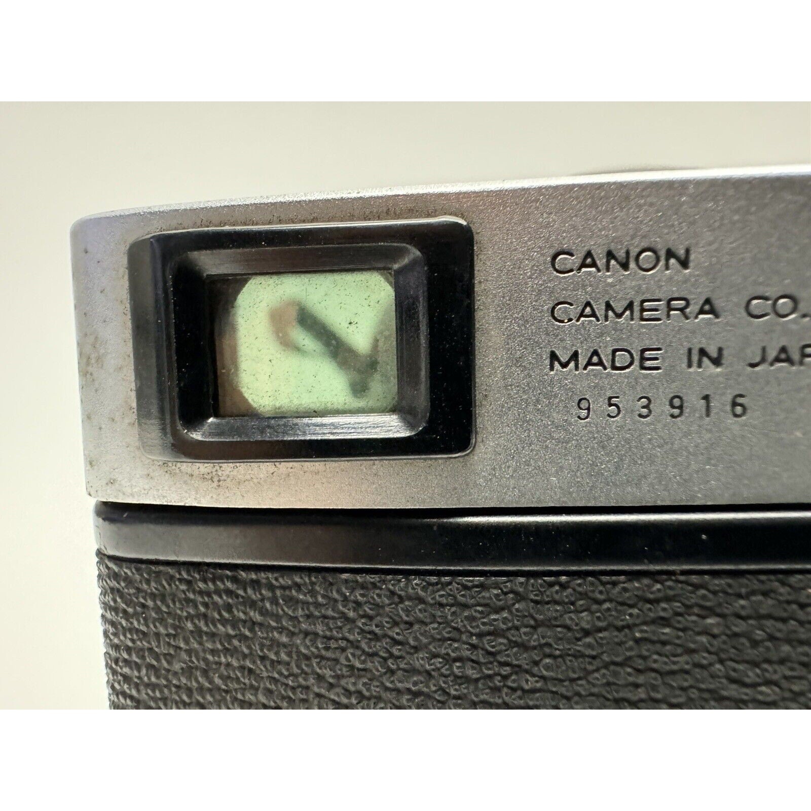 VINTAGE Canon Canonet 35mm Silver Point & Shoot Film Camera Made in JAPAN