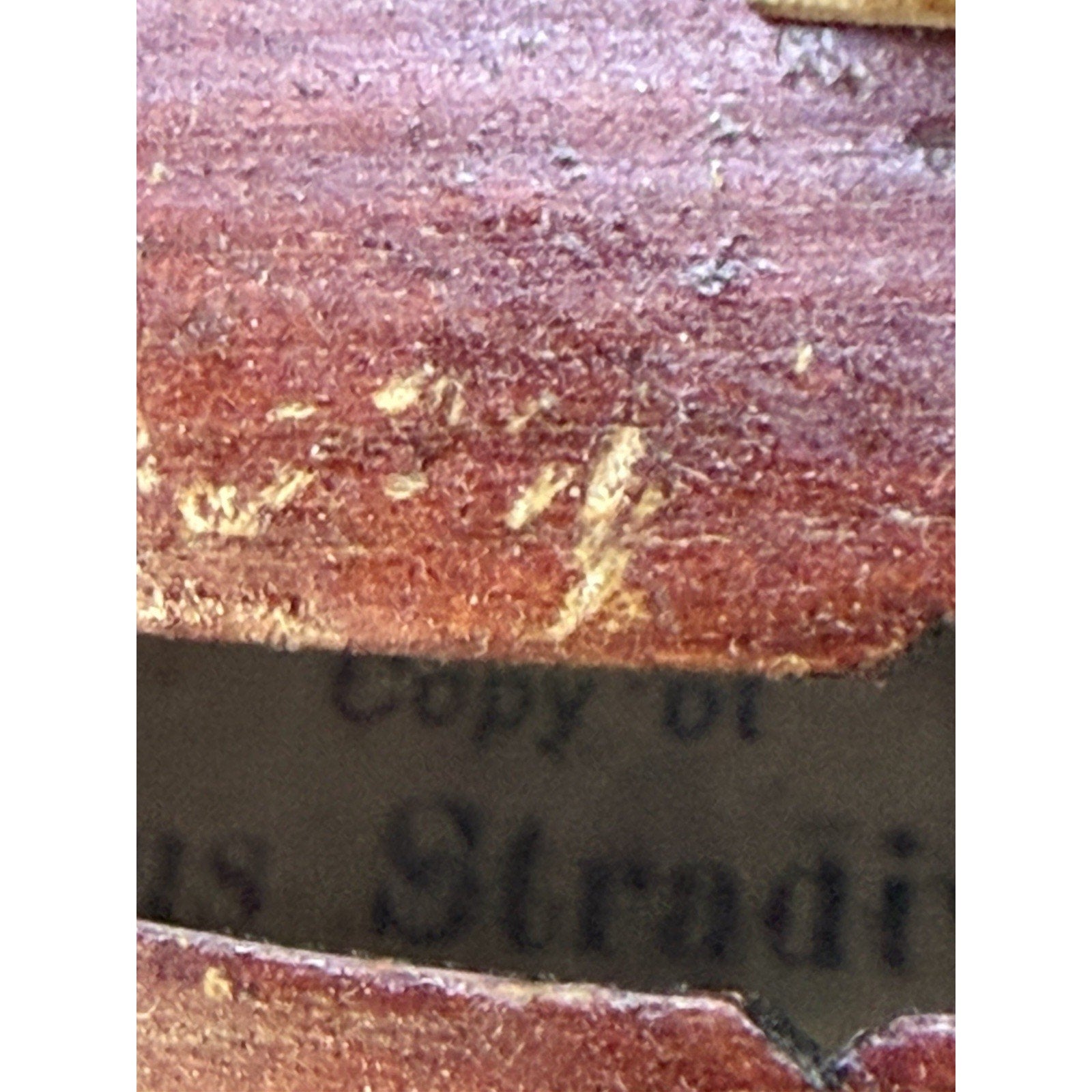 VINTAGE Violin Copy of Antonius Stradivarius Size 4/4 Made in Czechoslovakia