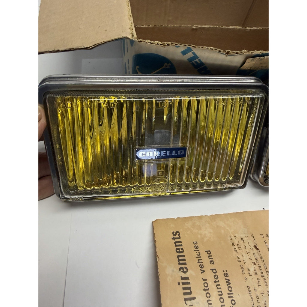 VINTAGE NOS PAIR CARELLO JOD Foglights 435 Made In Italy