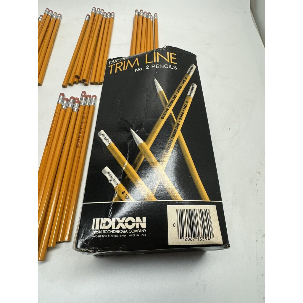 VINTAGE Jospeh Dixon Trimline No 2 #3594 Pencils [88ct] Made in the USA