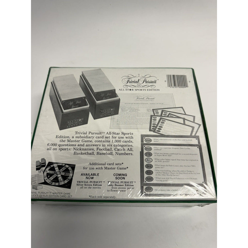 VINTAGE FACTORY SEALED Trivial Pursuit 4-Game LOT Baby Boomer, Mastergame-Geniu