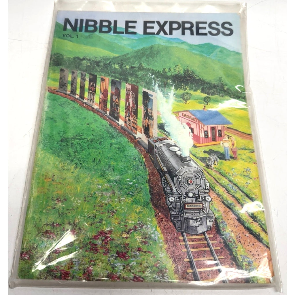 VTG Nibble Express VolumeI 1 Softcover Book Apple Mac Computer Programs