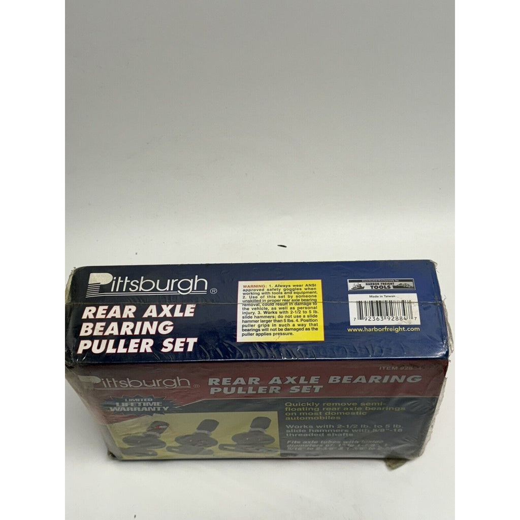 VINTAGE FACTORY SEALED Pittsburgh Rear Axle Bearing Puller Set Item# 92884