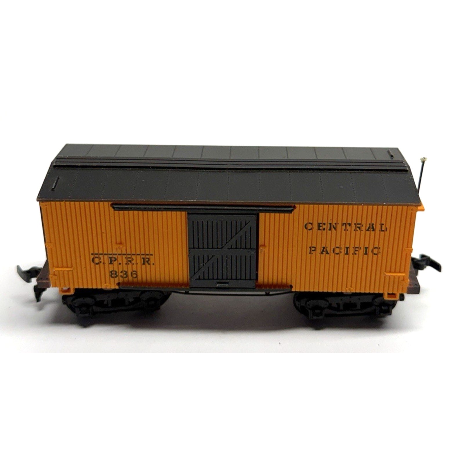 Vintage HO Scale Central Pacific Railroad Car 836 Mantua Boxcar