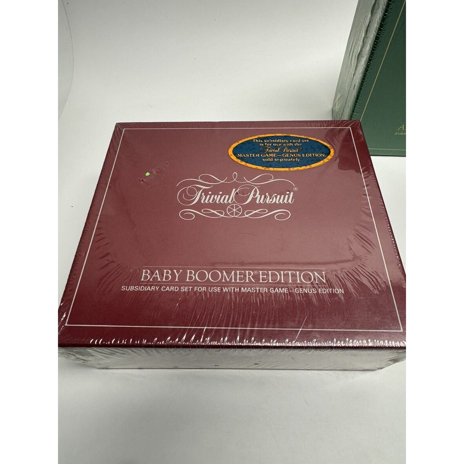VINTAGE FACTORY SEALED Trivial Pursuit 4-Game LOT Baby Boomer, Mastergame-Geniu