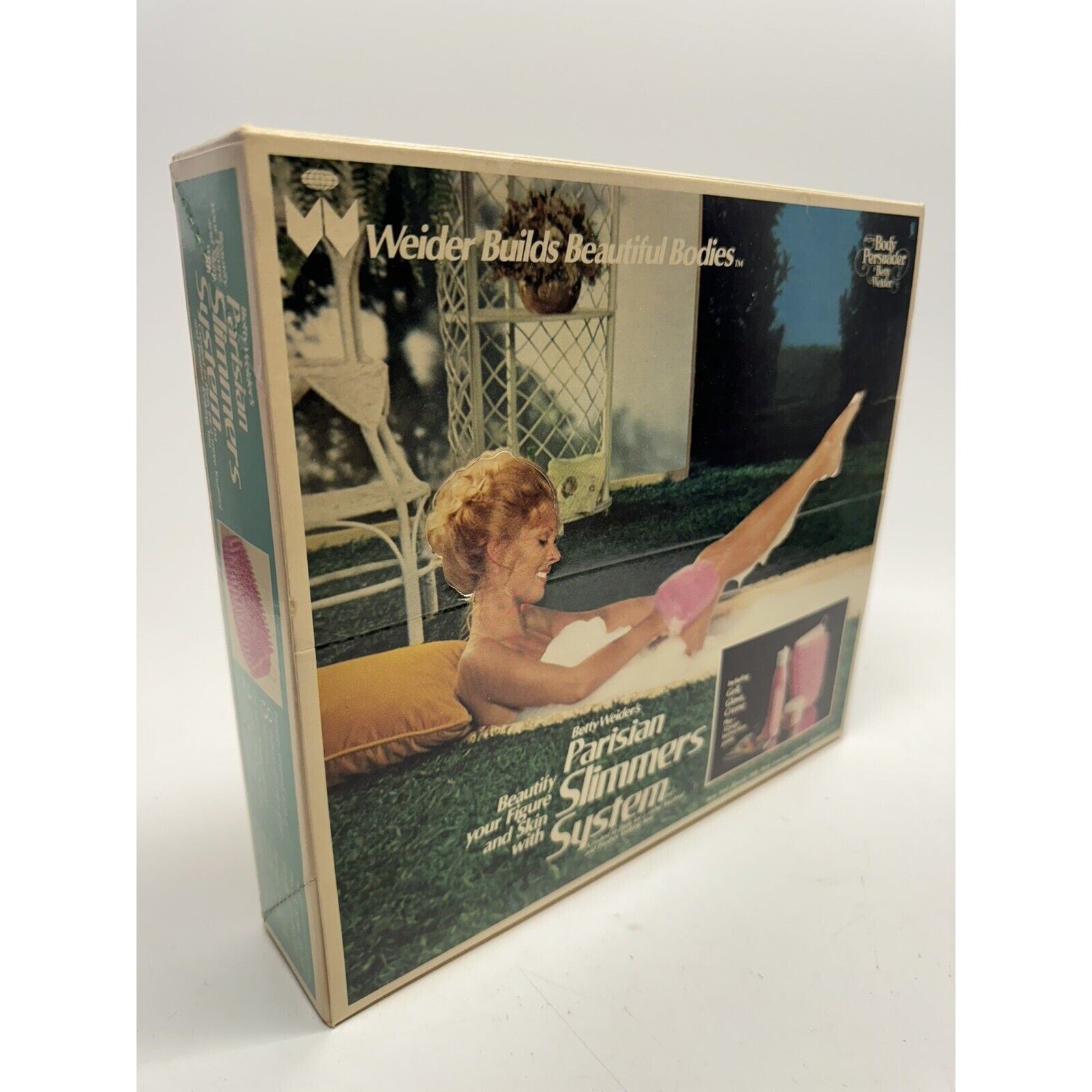 VINTAGE Health and Beauty Parisian Slimmers System Original Box, Manual & Brush