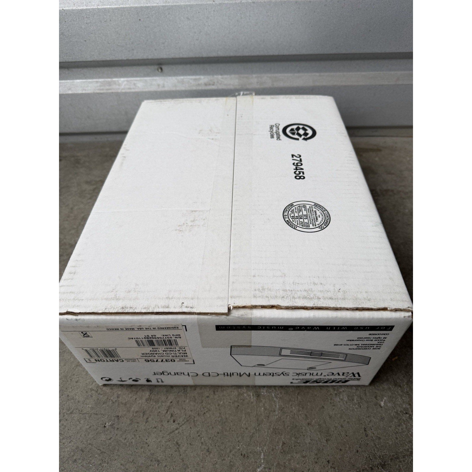 VINTAGE NOS Bose Wave Music System Multi-CD Changer Accessory Platinum White #1