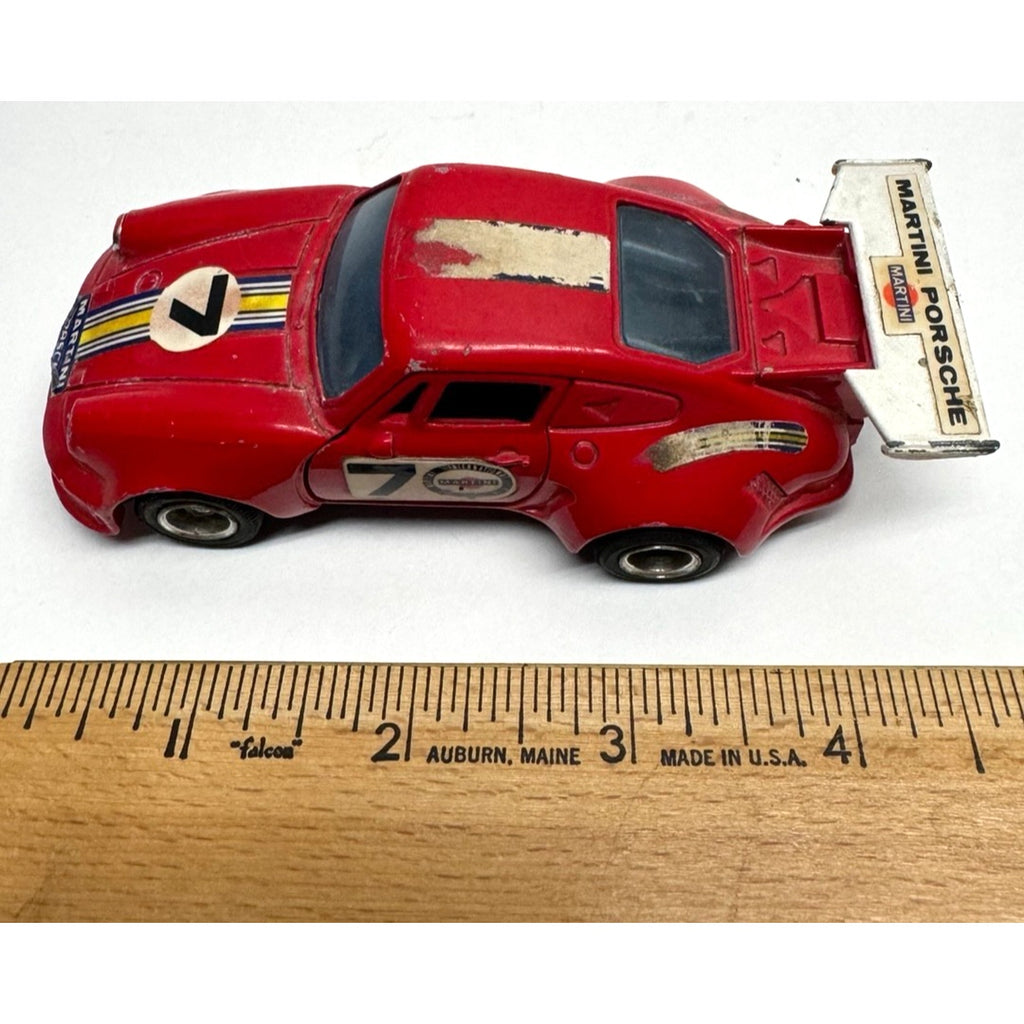 Vintage Shinsei Mini Power 1:37 Scale Porsche Turbo - Martini Racing