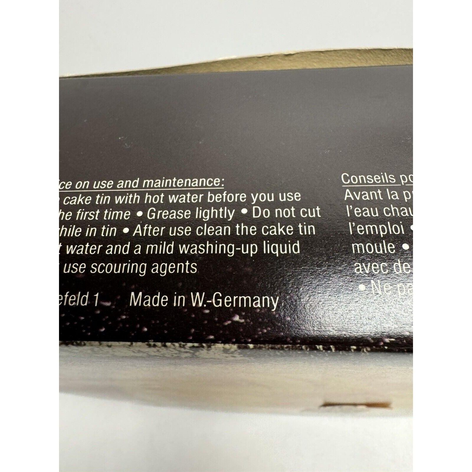 VINTAGE RARE Dr. Oetker Springform 26 cm Tradition Deep Cake Tin Made in Germany