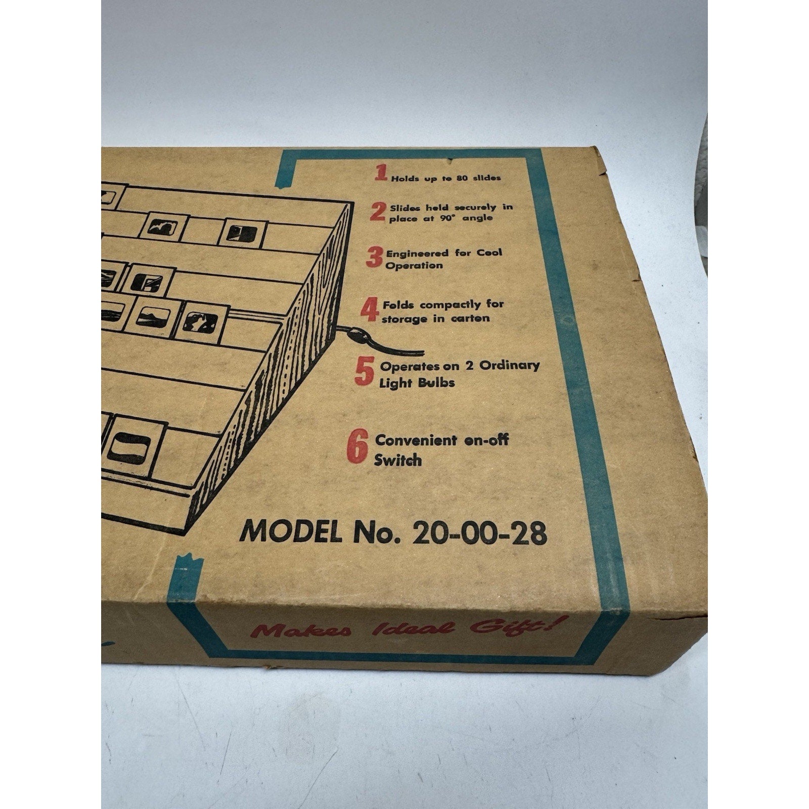 VINTAGE NOS Focal Dual-Light Super Slide Editor, Model: 20-00-28