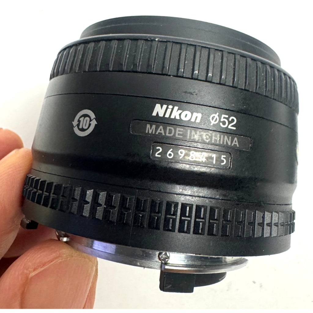Vintage Nikon AF Nikkor 50mm f/1.8 D Standard Prime Lens