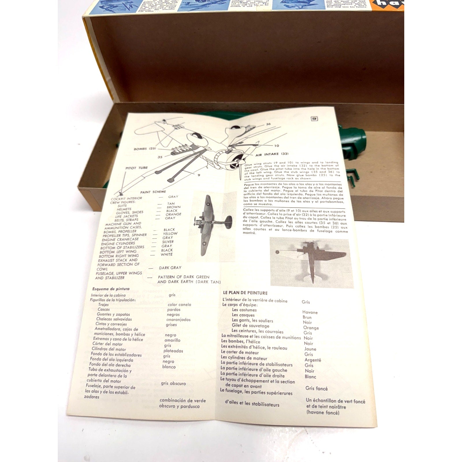 Vintage NEW Hawk #563-100 1/48 Scale Westland Lysander Mk.II New Tooling
