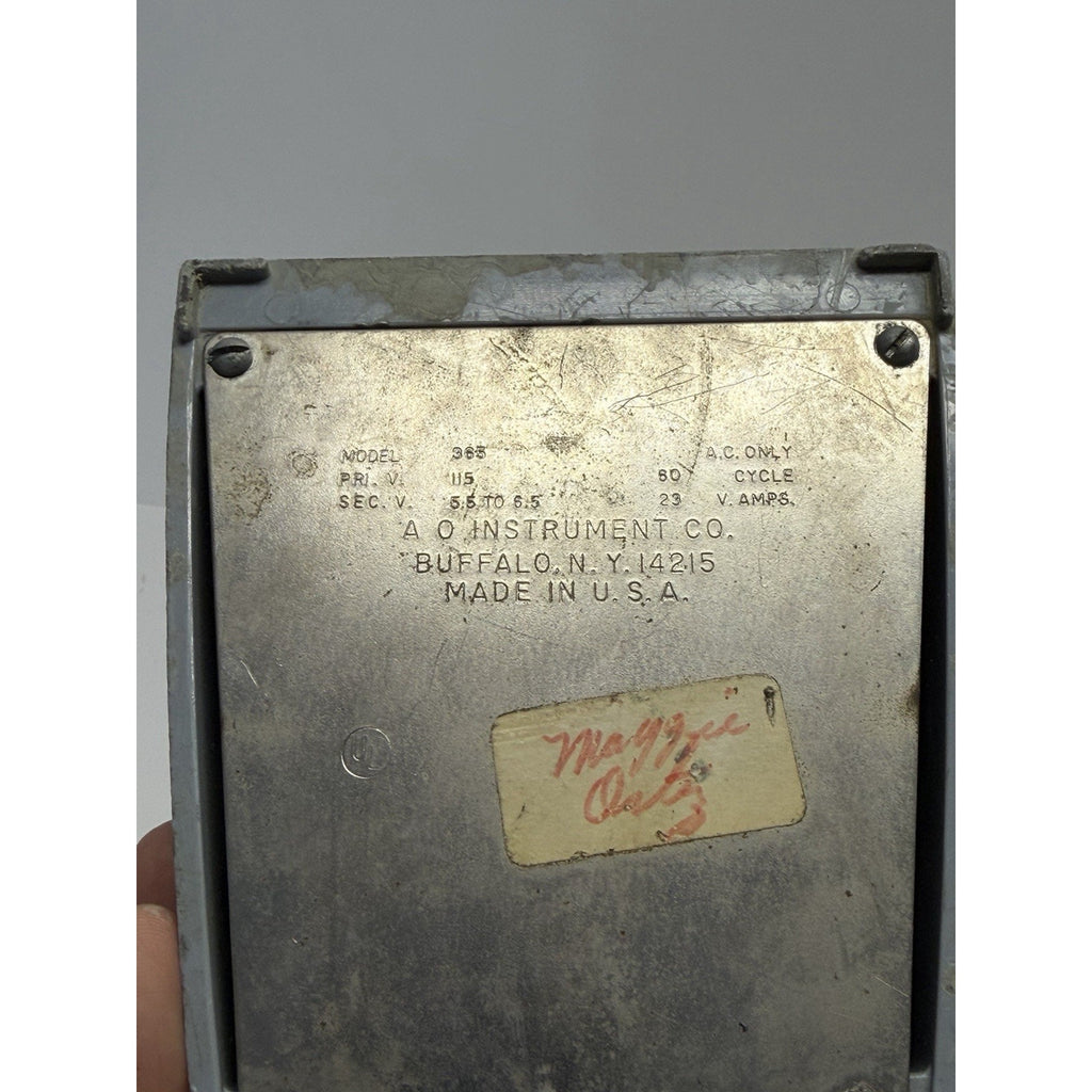 VINTAGE AMERICAN OPTICAL TRANSFORMER 365 0126