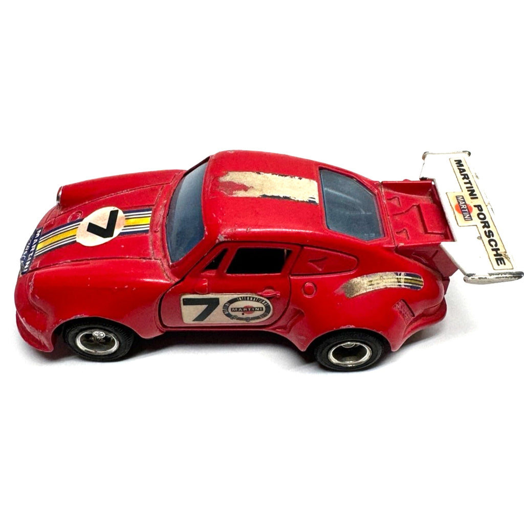Vintage Shinsei Mini Power 1:37 Scale Porsche Turbo - Martini Racing