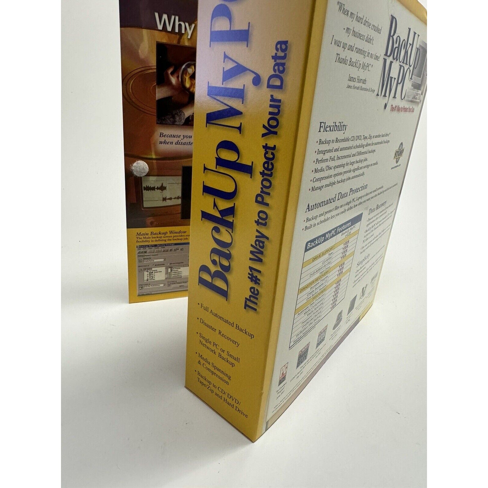 Vintage Factory Sealed Veritas Back Up My PC Software Stomp Part No. 78333