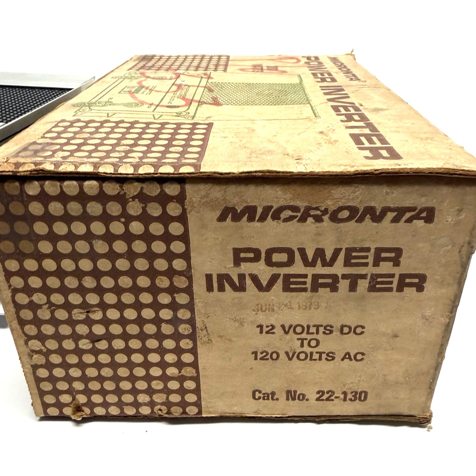 VINTAGE NOS Micronta Power Inverter 12 Volt DC-120 Volt AC Cat No. 22 130