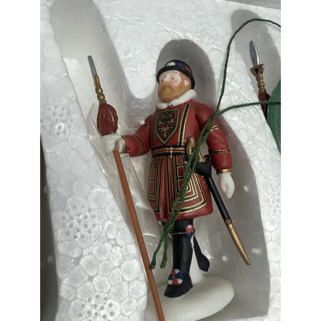 Vintage Dept 56 Yeomen of the Guard Dickens' Village Series 58397 - 5 Piece Set