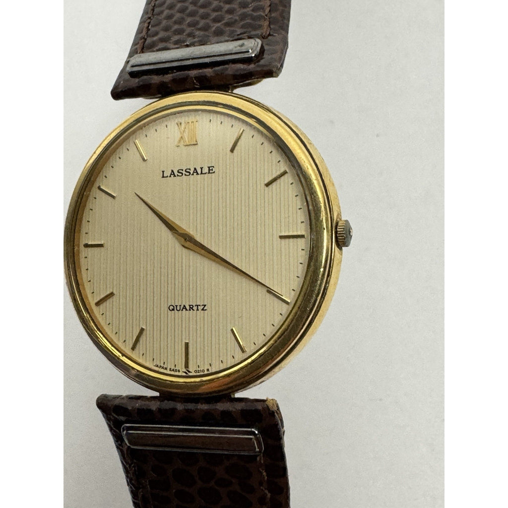 VINTAGE Seiko Lassale Quartz watch 5A54-0039 Case No.622421 Made in Japan