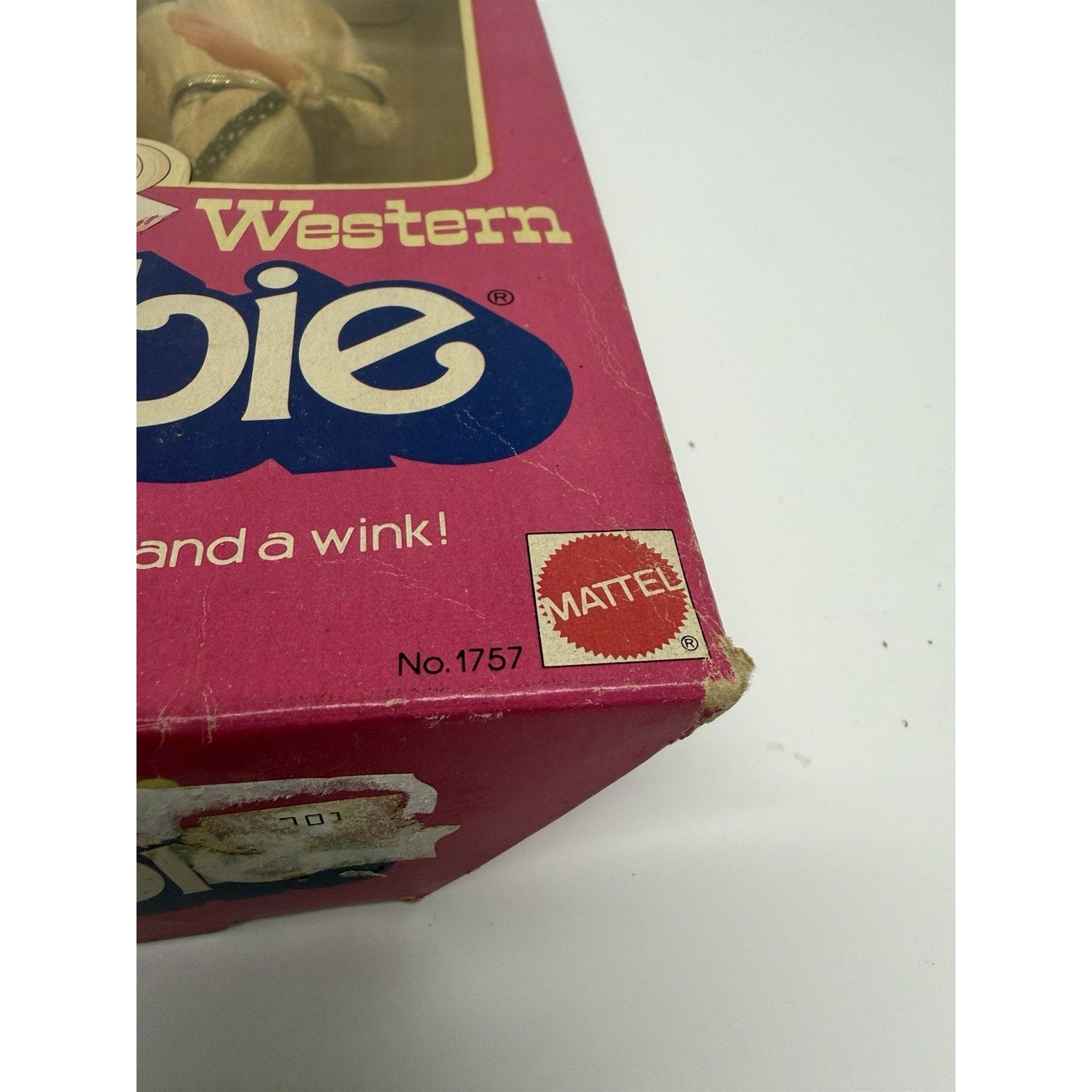VINTAGE NOS 1980 RARE Western Barbie Doll Mattel #1757