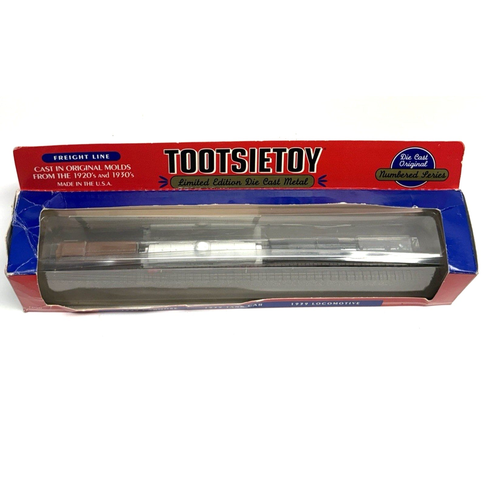 Vintage NOS Set of 3 Freight Line Tootsie Toy Vehicles Reissued by Strombecker