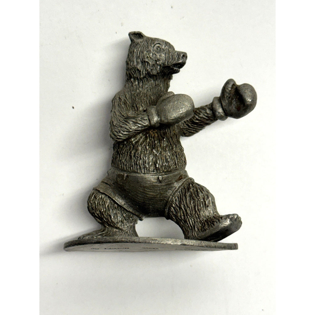Vintage Lance Fine Pewter Sculpture 3" Figurine Sculpture Made in USA