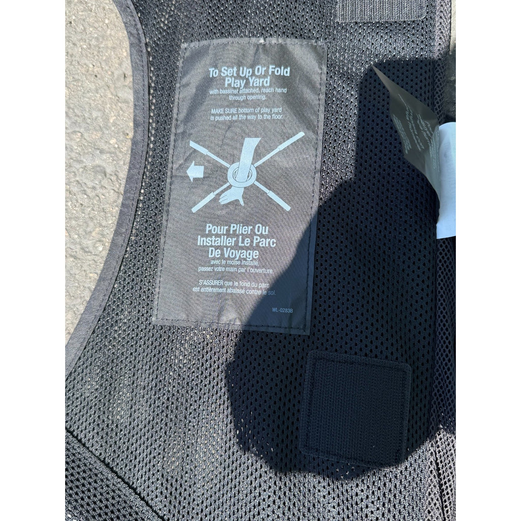 Nuna Sena Aire Playard & Travel Crib - Caviar Black
