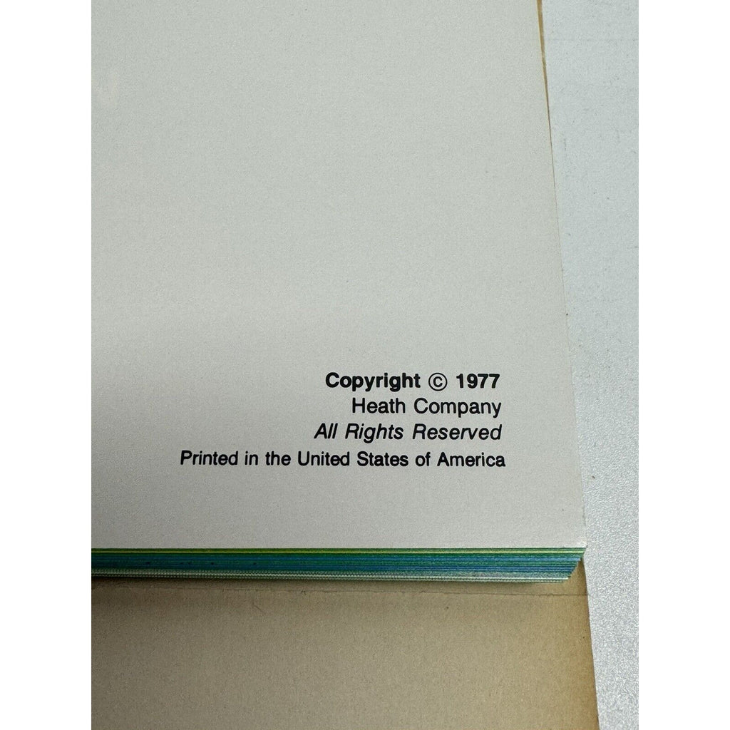 VINTAGE "RARE" Heathkit Continuing Education Microprocessors FLlipchart 1977