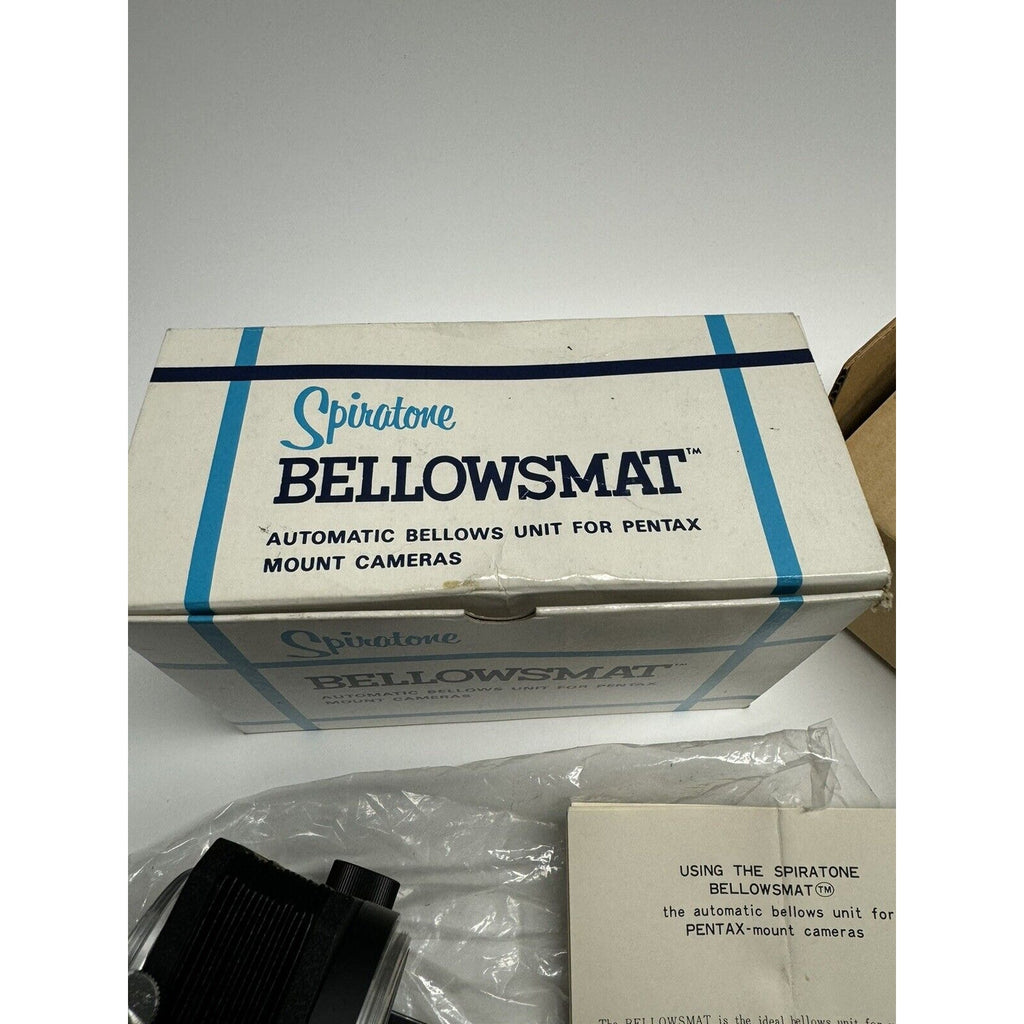 VINTAGE NOS SPIRATONE BELLOWSMAT w/ Original Box Made in Japan